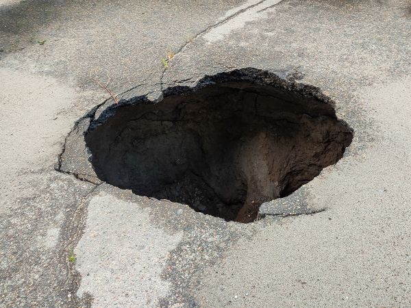 Sinkhole Repair in Grove City