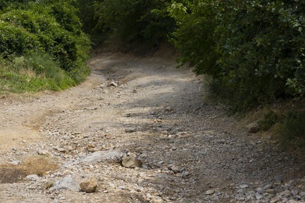 Gravel Road Pothole Repair in Grove City