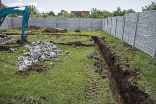 Yard Trenching in Grove City