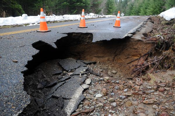 Sinkhole Filling in Grove City