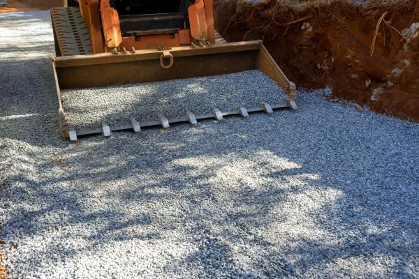 Gravel Driveway Rut Repair in Grove City