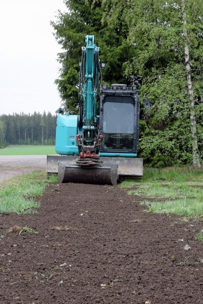 Backhoe Grading in Grove City