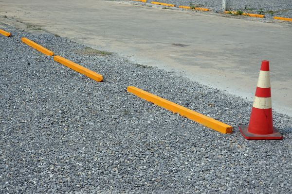 Parking Lot Gravel Repair in Grove City
