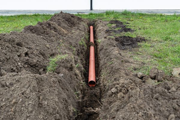 Gutter Trenching in Grove City