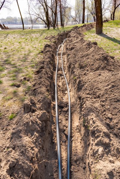 Irrigation Trenching in Grove City