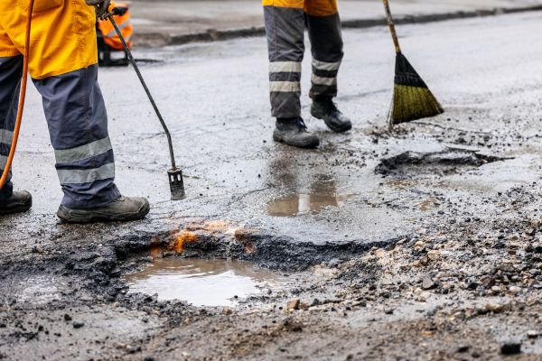 Gravel Pothole Repair in Grove City