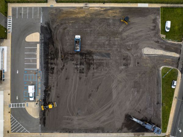 Parking Lot Excavation in Grove City